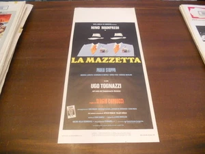 LOCANDINA ORIGINALE LA MAZZETTA NINO MANFREDI 1978 - Picture 1 of 1