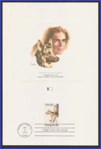 USA3 #1787 U/A FLEETWOOD PROOFCARD FDC   Seeing Eye Dogs - Picture 1 of 1