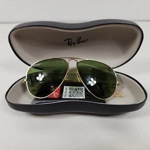 EARLY RARE Authentic 50's 12K GF Bausch Lomb RayBan Sunglasses Outdoorsman Green - Picture 1 of 13