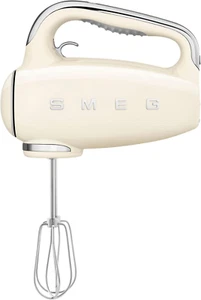 Creme 50er Jahre Retro Stil Elektrischer Handmixer mit Set Rührbesen, Set Teig Hoo - Bild 1 von 4