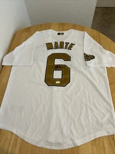 Starling Marte New York Mets Autographed 2022 All Star Jersey JSA Certified - Picture 1 of 7
