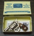MINIATURE SMITH WESSON MILITARY POLICE Revolver Gun in Case Box