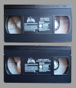 VTG Saban Mighty Morphin Power Rangers VHS Video Tape Goldar's Vice Versa Lot X2 - Picture 1 of 13