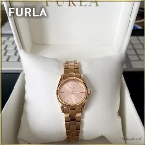 NWT FURLA Eva Rose Gold Dial Ladies Watch R4253101505 - Picture 1 of 6