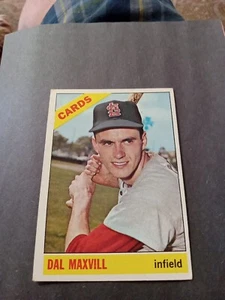 1966 Topps Maxvill. St. Louis Cards # 338. EXMT See Scan!!!°°°° - Picture 1 of 2
