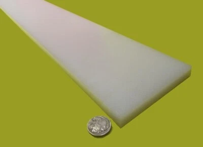 UHMW White Bar, 1/2" Thick x 4.0" Width x 48" Long - Image 1 of 4