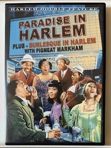 Paradise In Harlem (1939) & Burlesque In Harlem (1949) Double Feature 2007 DVD - Picture 1 of 3