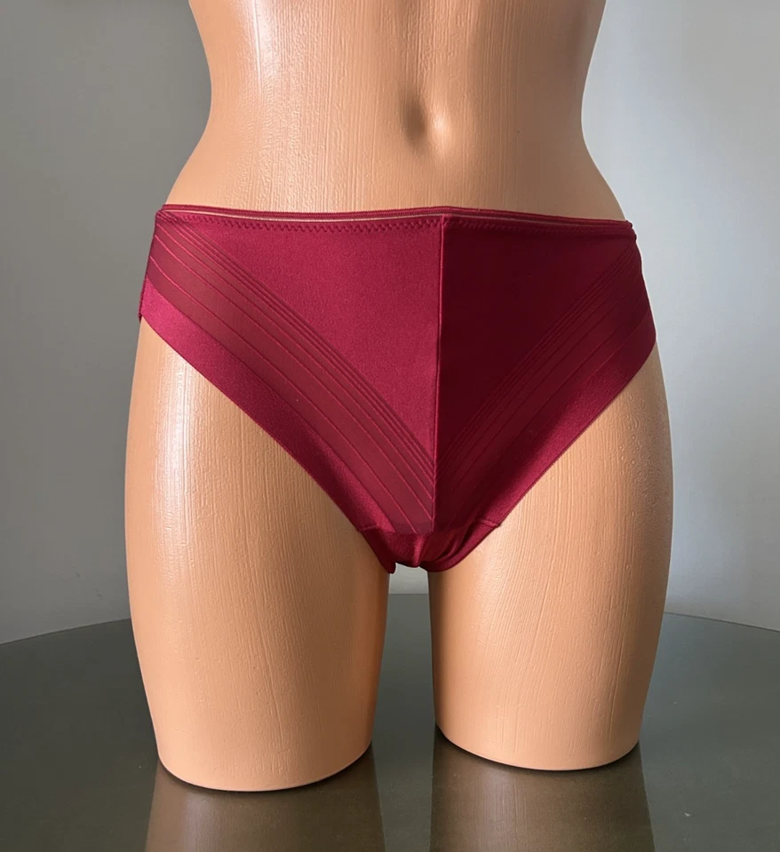 Nuevo con etiquetas 8 braguitas Huit of France SOFT LINE, talla S Rubis Foto 1 de 2