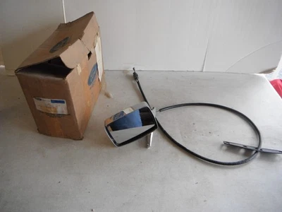 NOS OEM FORD 1972 1973 TORINO RANCHERO MONTEGO CHROME REMOTE MIRROR MERCURY - Image 1 of 4