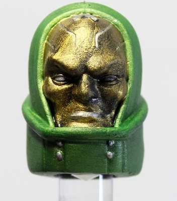 "Figura de acción personalizada pintada en 3D Psycho-Man MEGO 8"" tipo S cabeza-fantástico 4 enemigos" Foto 1 de 4