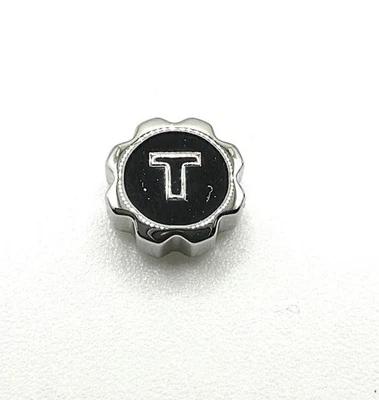 Pieza corona impermeable de acero inoxidable Tissot 8,0 mm genuina de segunda mano Foto 1 de 4