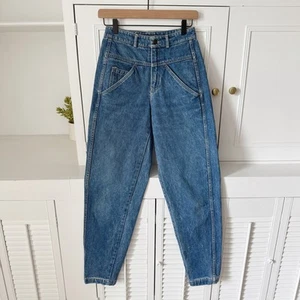 Vintage Lizwear 80er 90er Tapered Leg High Waist Mom Jeans Gr. XS - Bild 1 von 5