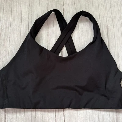 New Balance Fuel Bra WOMENS SIZE XL BLACK NEW - Image 1 of 3