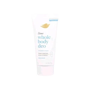 Dove Whole Body Aluminum Free Invisible Cream Deodorant Unscented 2.5 fl oz - Picture 1 of 6