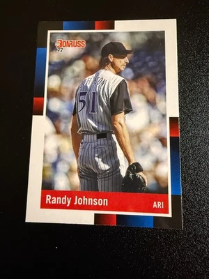 Panini Donruss 2022 - Retro 1988 Randy Johnson #236 Salón de la fama Foto 1 de 2