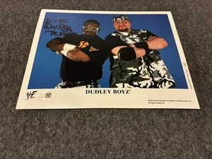 Foto firmada por D-von Dudley 8x10 Jsa Coa Dudley Boyz Wwe Ecw Tna Dvon Dudley - Imagen 1 de 2