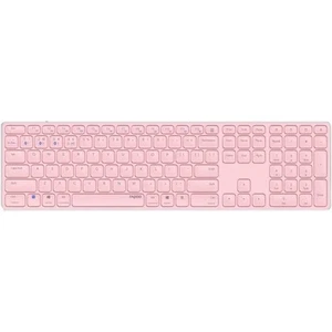 Rapoo E9800M kabellose Tastatur Pink flaches Aluminium Design DE-Layout QWERTZ - Bild 1 von 7