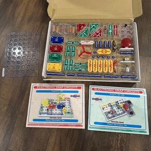 Komplettes ELENCO ELECTRIC Electronic Snap Circuits HOBBY KIT Modell SC-300 VORBAU - Bild 1 von 9