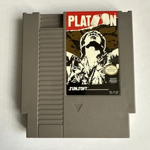 Platoon (Nintendo Entertainment System, 1988) cartouche seule - testée - Photo 1/5