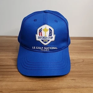 Ryder Cup 2018 PGA Golf France Le Golf National Men's Golf Hat Flex Size L / XL - Picture 1 of 6