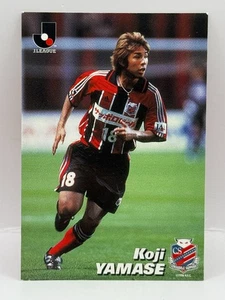 Koji Yamase Calbee J.League Official Card Consadole Sapporo Japanese 2001 #18 - Picture 1 of 6