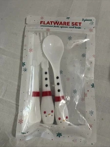 Target Bullseye’s Playground Flatware 3pc Set - Spoon/Fork/Knife - NEW - Picture 1 of 1