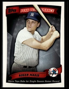 2010 Topps #PP-47 Roger Maris Peak Performance - Picture 1 of 2
