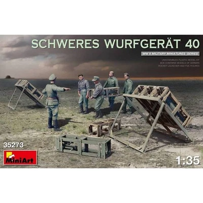 Accessorio Maquette Schweres Wurfgerät 40 Miniart 35273 1/35 - Immagine 1 di 4