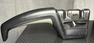 Afilador de cuchillos Smith's negro/gris pull-thru grueso/cerámico 50101 Foto 1 de 4