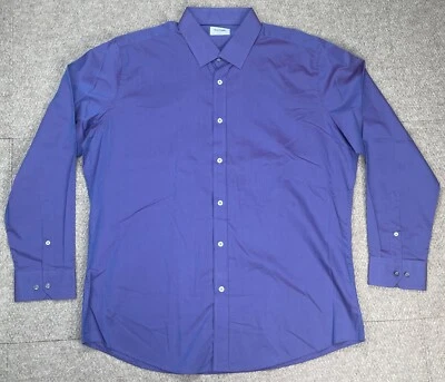 Camisa de vestir de manga larga con botones talla XXL de Duchamp London talla XXL Foto 1 de 4