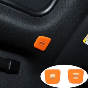 Top Roof Microphone Cover Trim For Dodge Challenger 2015+ ABS Orange Accessories - Bild 1 von 8