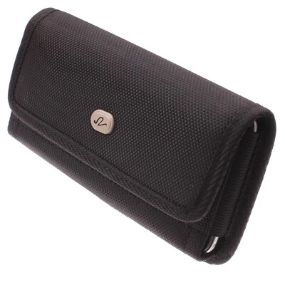 Case Belt Clip Rugged Holster Canvas Cover Pouch Carry for Smartphones - Image 1 of 4