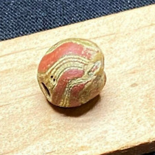 An ancient amulet of wealth, Viking ceramic bead is a very rare artifact.