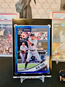 ⭐️AARON JUDGE 2018 DONRUSS OPTIC BLUE HOLO #114 SP /149 2nd YR YANKEES 🔥🔥 - Picture 1 of 2
