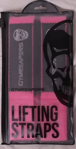 Gymreapers 18" lifting straps - pink - Picture 1 of 2