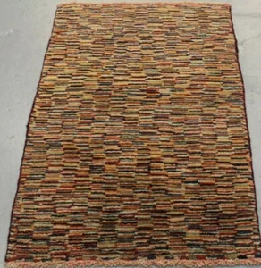 Handmade Parsian Gabbeh Wool Rug 115cm x 80cm - Picture 1 of 11