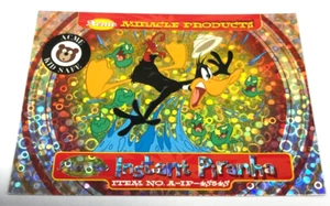 LOONEY TUNES BACK IN ACTION TRADING CARD ACME MIRACLE PRODUCTS CHASE CARD A-1 - Picture 1 of 2