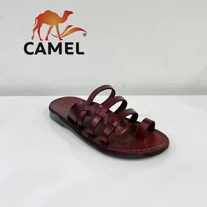 Men's women's Jesus Sandals Genuine Leather Handmade From Holy-land - Picture 1 of 3