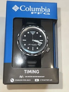 Reloj Columbia Timing Backcaster Pfg. Espalda SS, 100 metros resistente al agua ¡Nuevo! - Imagen 1 de 8