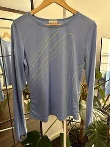 Vintage 1990s Reebok Spandex Top S M ✨ Gym 90s Y2K Yoga Moisture Wicking Indie 8 - Picture 1 of 10