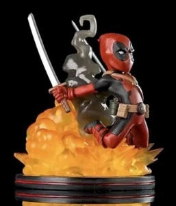 Loot Crate Exclusive QMx DEADPOOL Q-fig Mini Figure Marvel Comics X-Men NEW  - Picture 1 of 6