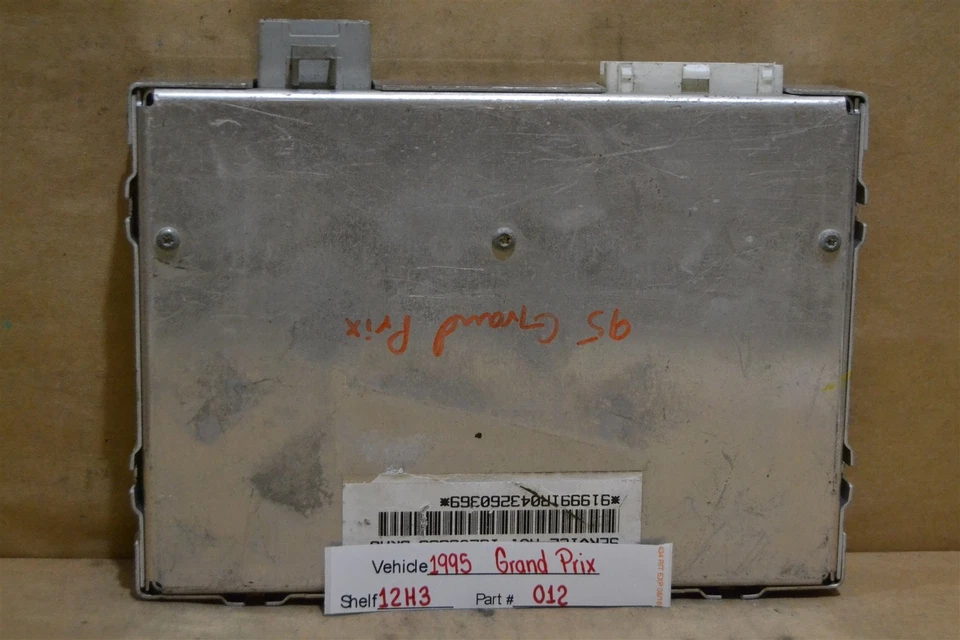 16203633 Buick Regal/pontiac 1995 ABS Braking System Module 12 12H3 - Image 1 of 4