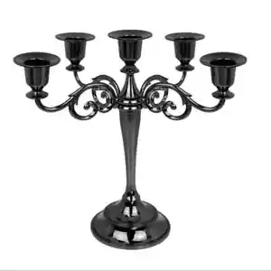Gothic 5 Arm verzierter Kerzenhalter - Bild 1 von 1