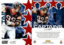 J.J. Watt 2019 Score Football Card C-8  Houston Texans