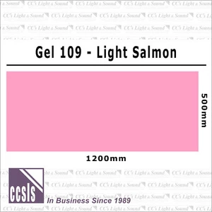 Clear Color 109 Filter Sheet - Light Salmon - Bild 1 von 2