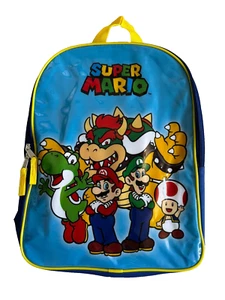 Mochila escolar grande de lona Super Mario 15" - Imagen 1 de 3