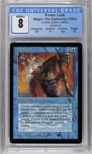 POWER LEAK Beta CGC 8.0 Graded MTG [Card Kingdom]