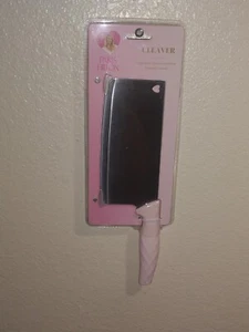PARIS HILTON CLEAVER KNIFE PARIS HILTON KITCHEN KNIFE PINK PARIS HILTON CLEAVER - Picture 1 of 6
