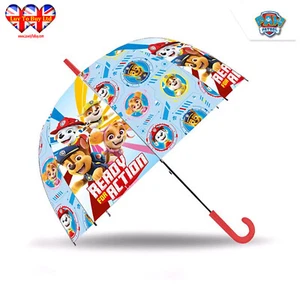 Paw Patrol Umbrella,Automatic Umbrella,Transparent Umbrella,Official Licensed - Picture 1 of 8