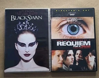 2 Darren Aronofsky Movies On DVD - Black Swan + Requiem For A Dream  - Image 1 of 4